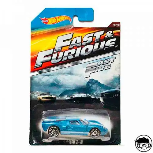 Hot Wheels Fast &ampamp Furious Ford GT-40 2015 long card | Спорт и развлечения