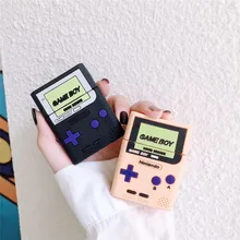 Классическая Ретро игровая консоль для airpods чехол Беспроводная Bluetooth гарнитура Набор для airpods 1/2 чехол мягкий пластиковый чехол для зарядки