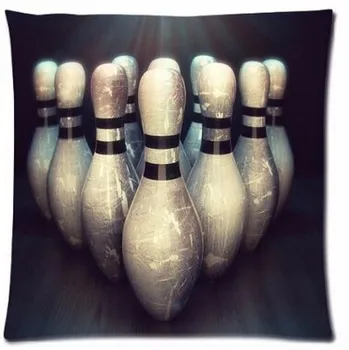 

New Arrival Customized Love Shineme Bowling Balls Sports Throw Pillowcase Square Zippered Throw Pillowcases Unique Pillow Sham