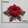hot brand new fashion craft high quality red flower embroidery lace collar DIY Lace Appliques clothing sewing accessories YL442 ► Photo 2/4