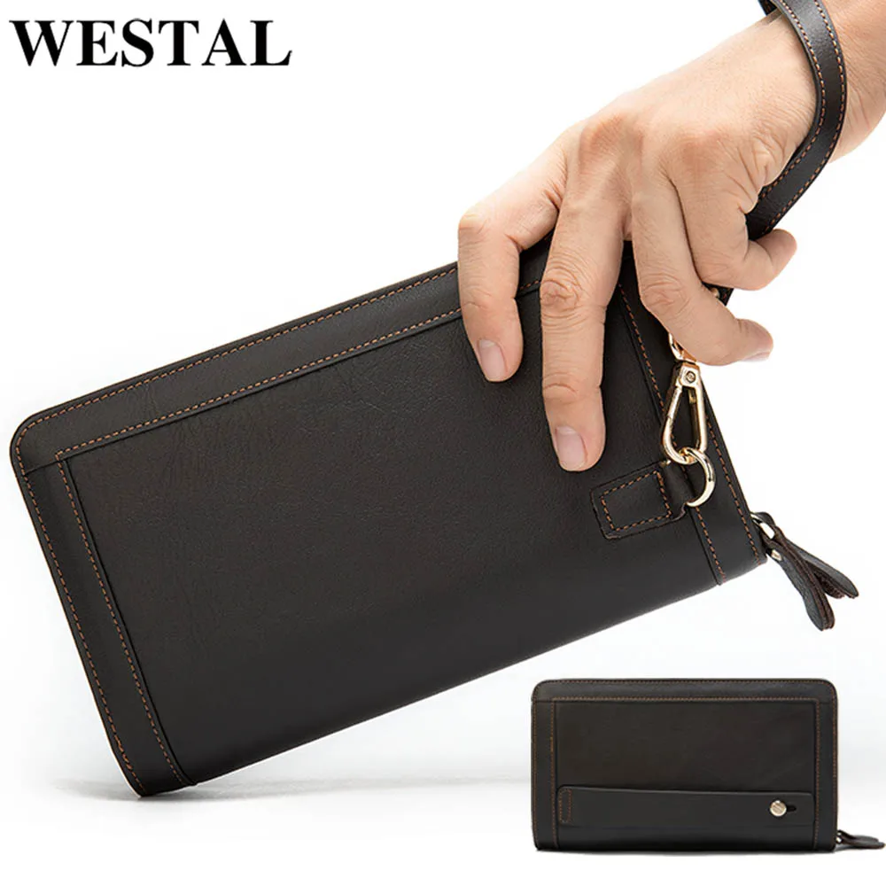 westal-men's-wallet-genuine-leather-clutch-male-double-zip-wallet-purse-for-men-leather-wallets-with-handle-string-wallets-long