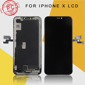 

Dinamico Promotion For Iphone X Lcd Screen Display Touch Panel Glass Digitizer Assembly Repair Parts 5.8Inch X Display Screen