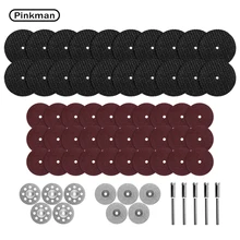 

Pinkman Dremel Accessories Cutting Disc Grinding Wheel Abrasive Tools Dremel Heads Sanding Woodworking Rotary Tool Accessories