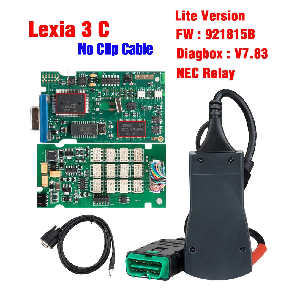 Type 5 Lexia 3 полный чип Lexia3 V48/V25 новейший Diagbox V7.83 PP2000 Lexia-3 прошивки 921815C для peugeot для Citroen Диагностический инструмент - Цвет: Type 5