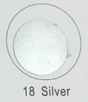 18.silver 1 лист 25 см x 100 см ПУ теплопередача Винил для термопресс машина теплопередача виниловая резка плоттерпленка - Цвет: 18.silver