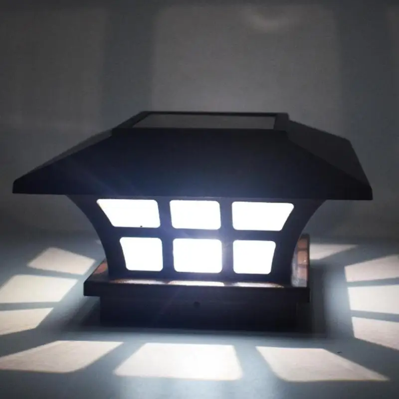 Светодиодный светильник на солнечной батарее, водонепроницаемый Интеллектуальный светильник для садового двора, Прямая поставка