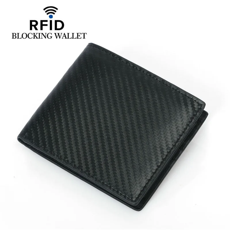 Модный мужской кошелек, многофункциональный, RFID, Одноцветный, двойной, кошелек для монет, много слотов, кредитный держатель для карт, мужской кошелек для монет