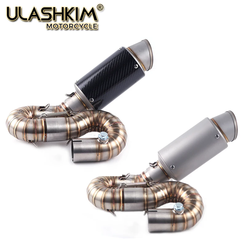 Мотоцикл углеродного волокна глушитель контактная связь труба для HONDA CBR1000RR CBR1000