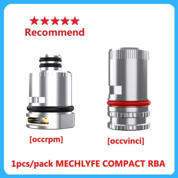 

Mechlyfe COMPACT RBA Atomizer Coil Head 510 thread connection design Cores for rpm pod/vinci pod Vaping tank