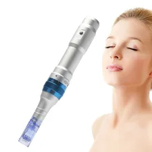 Электрический Dr. Pen A6 Перманентный микроблейдинг Татуировка ручка с иглой макияж машина брови подводка для глаз губы микро иглы инструменты