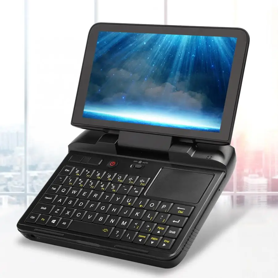 6 дюймовый мини ноутбук GPD 8 ГБ ОЗУ + 128 Гб ПЗУ карманный 1280x720 для Intel Celeron