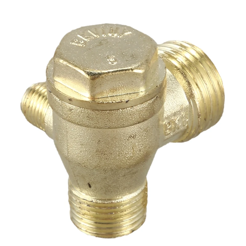 3 ходовой металлический контрольный клапан воздушного компрессора 2/5 дюйма 3/8 PT 1/2