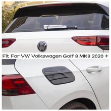 

Rear Window Windscreen Rain Wiper / Oil Fuel Tank Gas Cap Cover Trim For VW Volkswagen Golf 8 MK8 2020 2021 Exterior Refit Kit