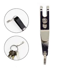 Suspended Clip Alloy Clasp Key Ring Outdoor Hanging Buckle Hook Tool Money Keychain Quickdraw For Tent Backpack Water Bottle
