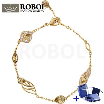 

High Quality Original SWA Bracelet with Original Engraving GRACEFUL BLOOM DECORATIVE BRACELET Woman Jewelry Gift Free Shipping