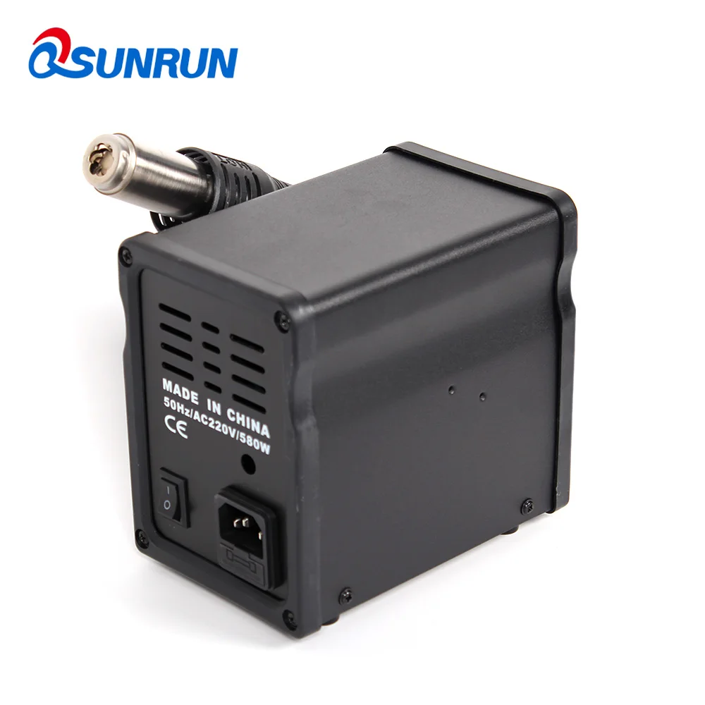 QSUNRUN 8586 паяльная станция se паяльная станция 110 V/220 V горячий воздух пистолет сварочный инструмент Электрический паяльник для подключения к запасных частей