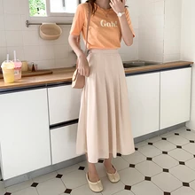 Короткая женская юбка, однотонная нежная плиссированная юбка с эластичным поясом, цвета слоновой кости, черный, 0082