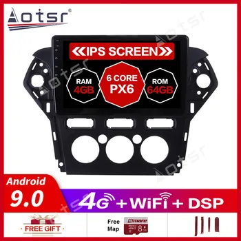 

Android10.0 Car GPS navigation Player Multimedia Radio for Ford Mondeo MK4 2011-2013 GPS Navigation radio headunit Players dsp