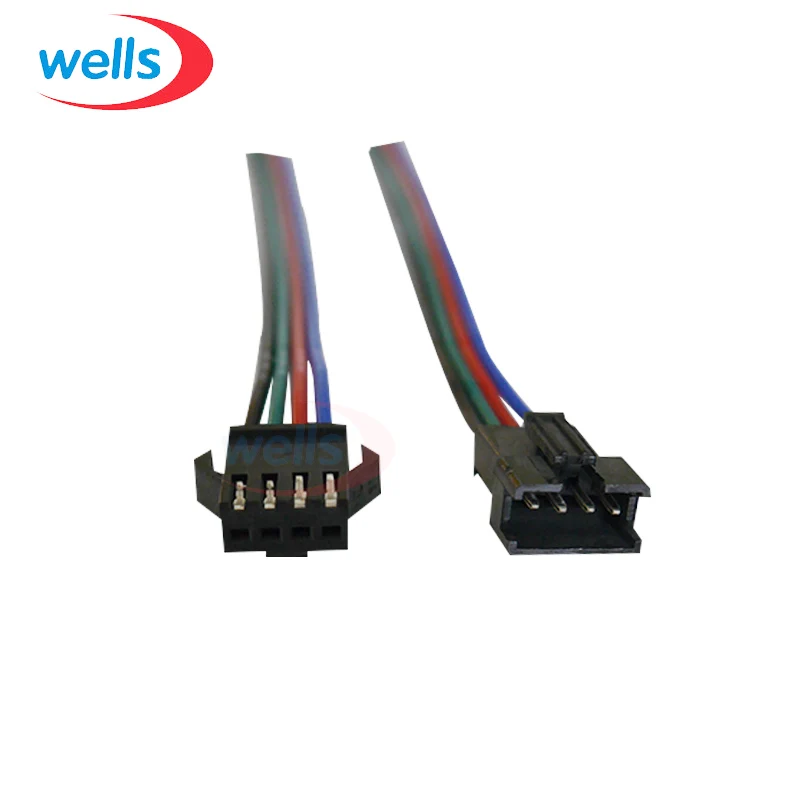 5/20 пар 2pin 3 Pin 4pin 5in JST SM Разъемы для светодиодной ленты гнездовой|connector for led|connector led