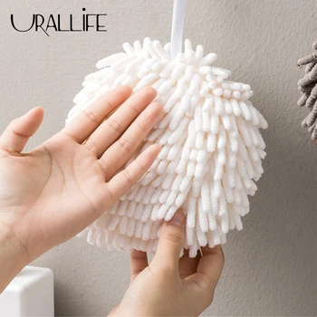 

Urallife Wipe Hands Towel Ball Thicken Household Water Absorbent Towel Ball Fast Drying Cleaning Hands Towel Ball For Bathroom