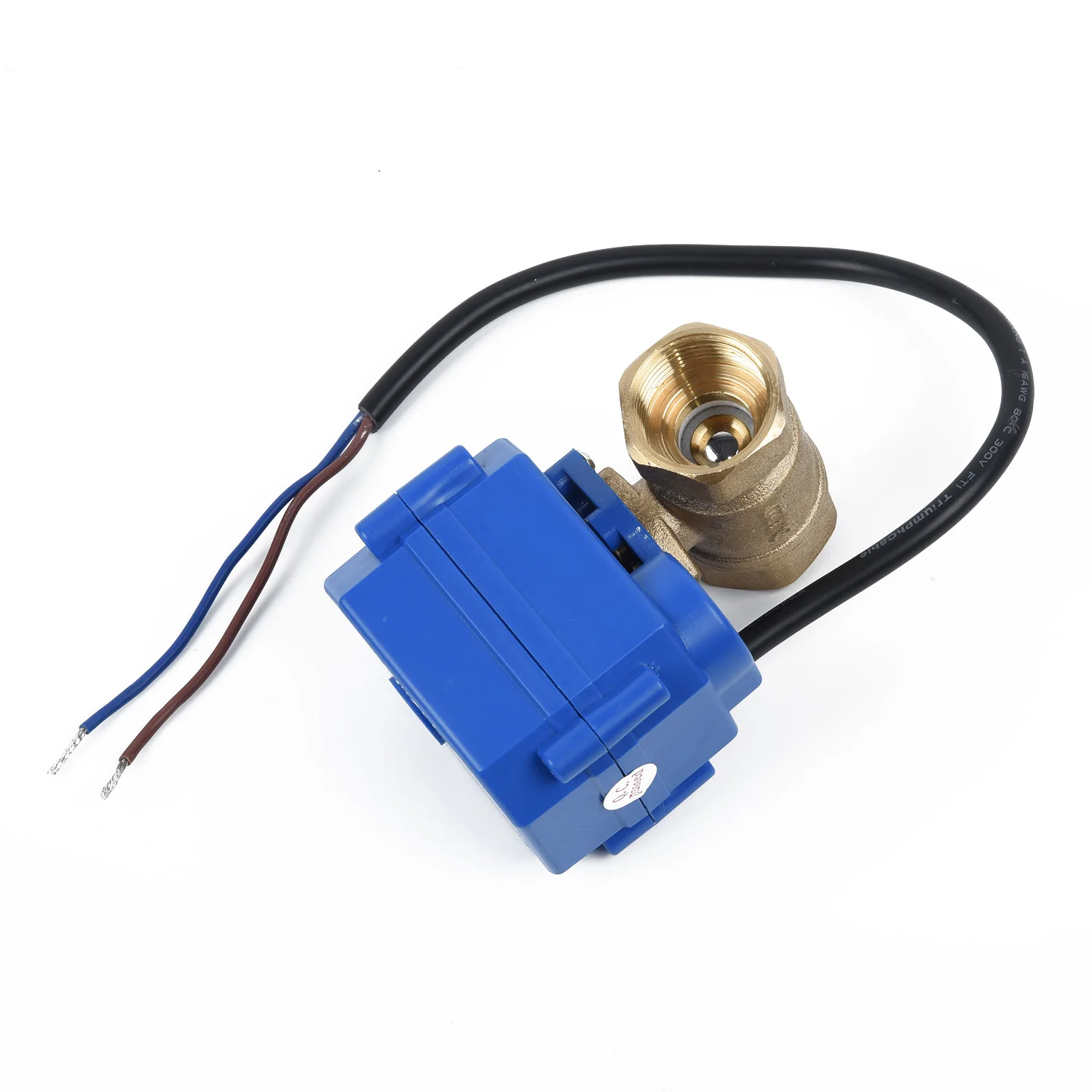 

NPT Motorized Ball Valve 3/4 Brass Electric Auto Return Pratical Replacement