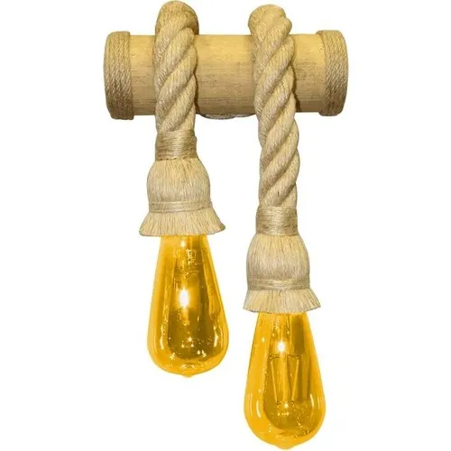 M'art Home Wall Sconce Bamboo Dual