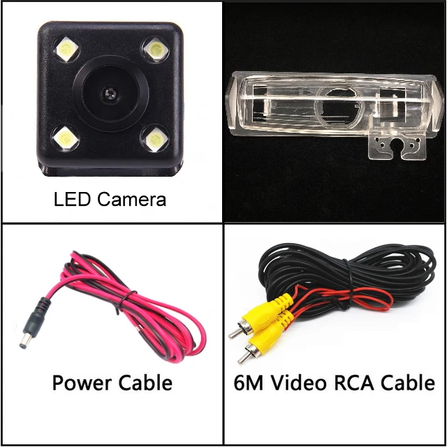 4 LED Для Lexus IS GS IS200 IS300 LS430 GS300 GS400 GS430 камера заднего вида Автомобильная камера заднего вида HD CCD ночное видение - Название цвета: 4 LED