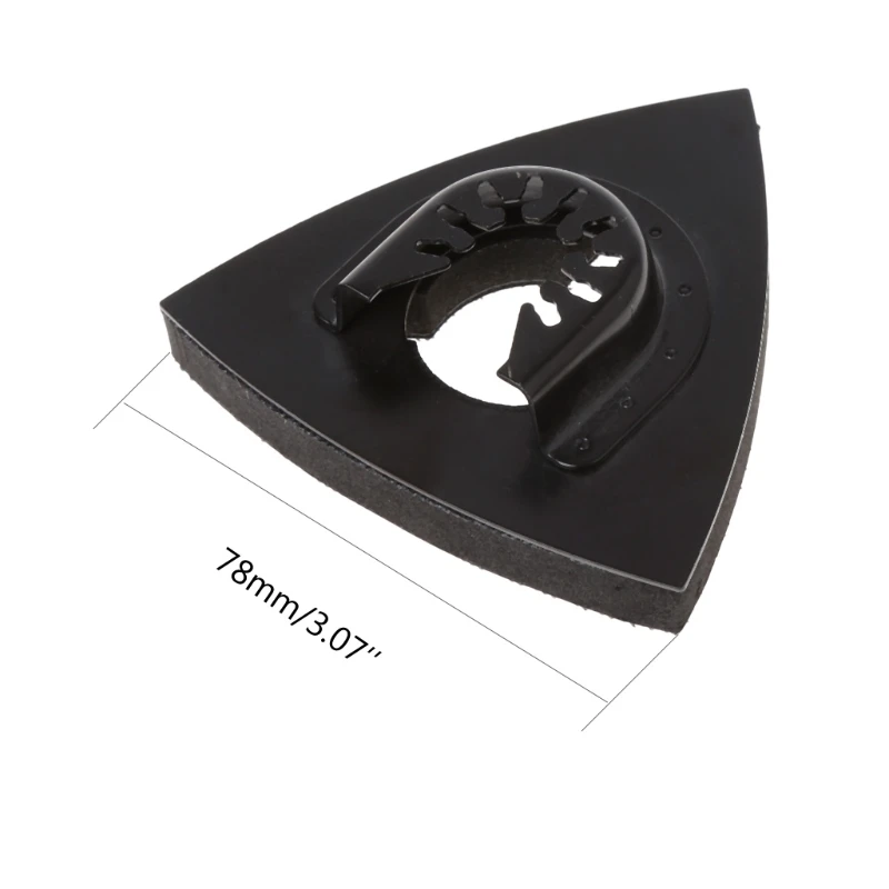 

Triangular Oscillating Tool Sanding Pad Quick Release Fits For Dremel Multi Tool R9JF