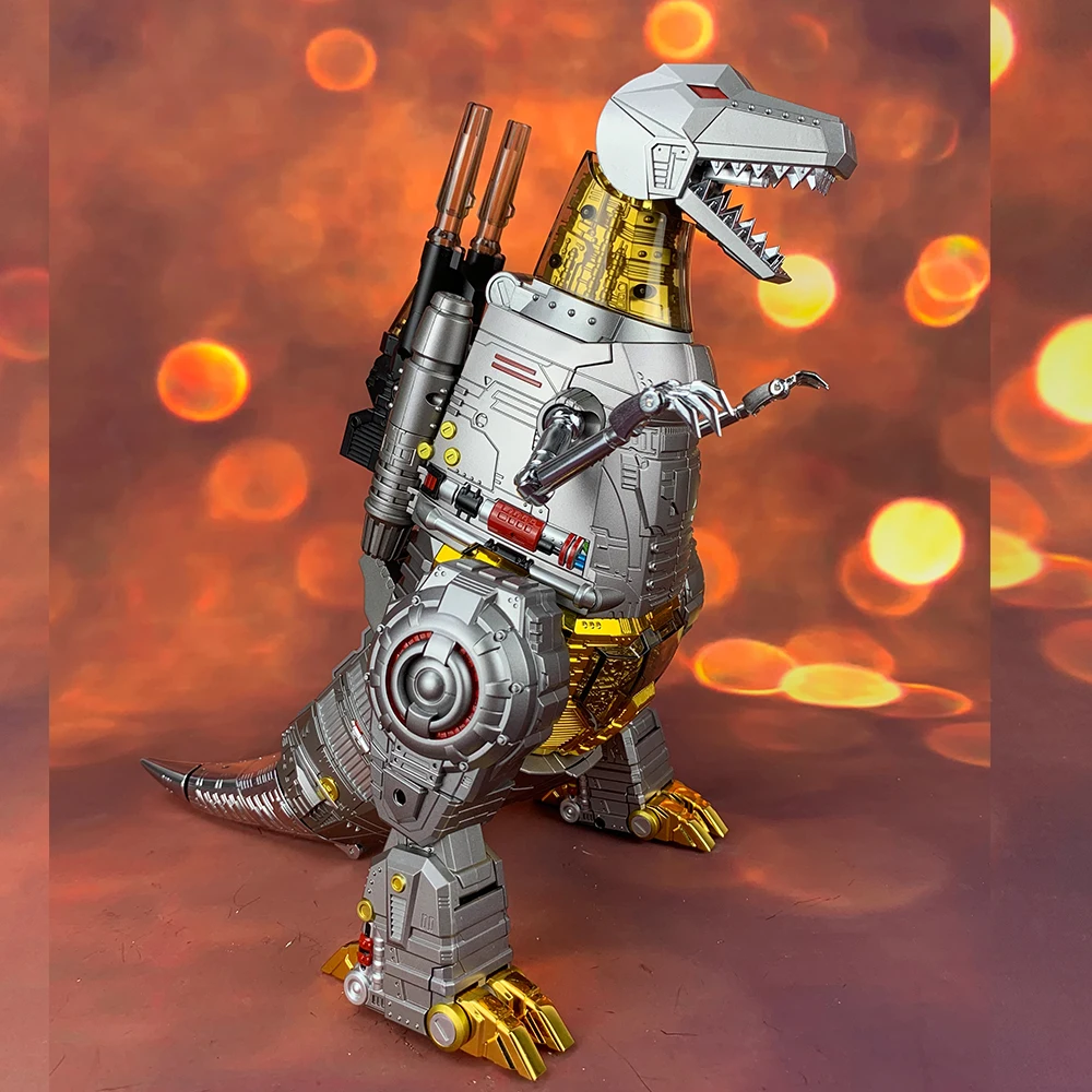 【In Stock】GigaPower HQ01R Grimlock Transformation Dinobot Dinosaur Tyrannosaurus Rex Alloy plating Action Figure Robot Toys 3 【In Stock】GigaPower HQ01R Grimlock Transformation Dinobot Dinosaur Tyrannosaurus Rex Alloy plating Action Figure Robot Toys 3