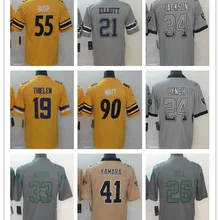 Мужская одежда DEWIN Ezekiel Elliott Bo Jackson Adam tilen t. j. Ватт маршон Линч Джамал Адамс Элвин Камара трикотажные изделия