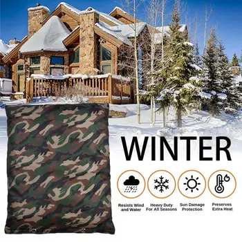

Winter Outdoor Garden Faucet Water Pipe Anti Freeze Cover Thick Durable Outdoor Faucet Frost Protector Pipes Insulated Pouch