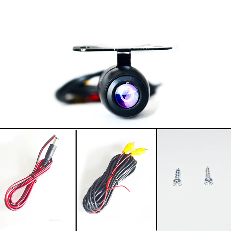 Universal Vehicle Camera Car Front and Rear View Camera 120 Wide Angle Auto CCD HD Backup Reverse Parking Camera Waterproof