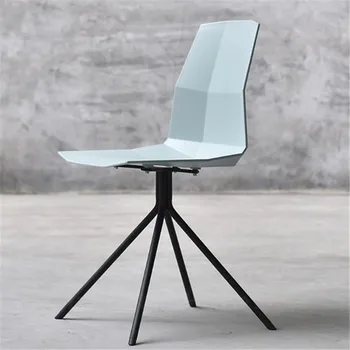 

Modern Trendy Iron Metal Dining Chair Office Chair Dressing Coffee Living Room Computer Chair Garden Study Chairs