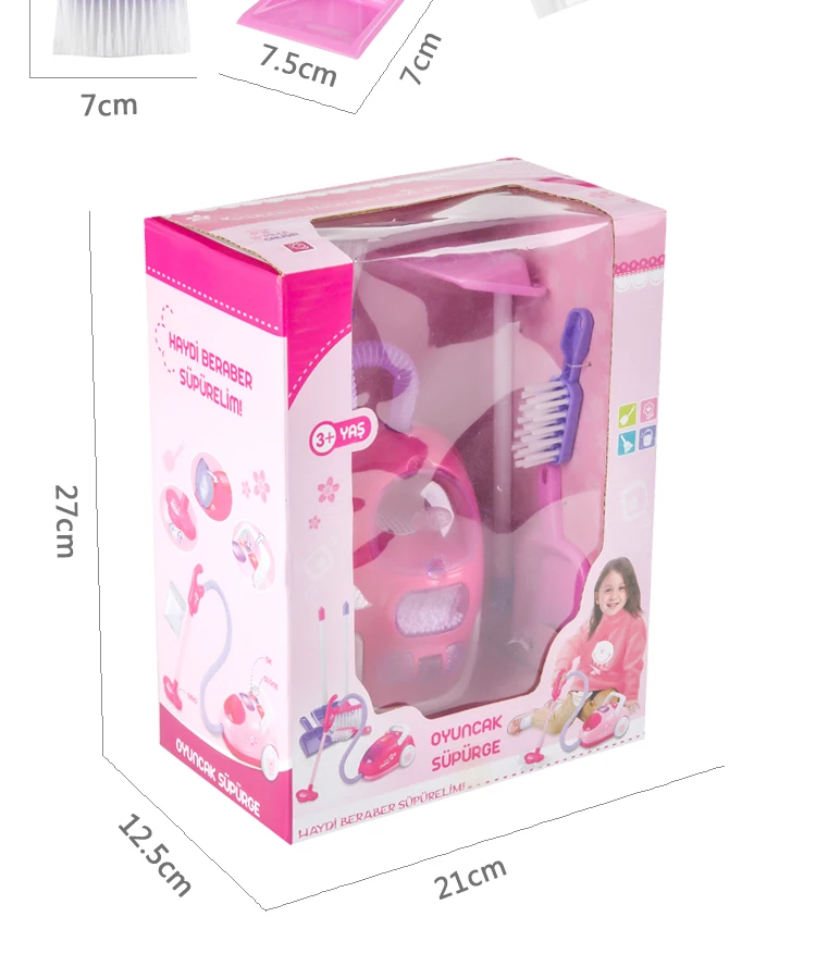 Мини-Корзина для девочек аспиратор Jouet Рождественская игрушка «пылесос» для детей Чистящая тележка игровой набор