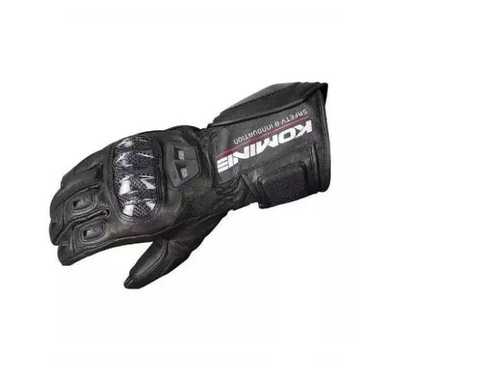 Komine GK-198 Весна и Лето дышащие кожаные перчатки для верховой езды защита мотоцикла сенсорный экран 25