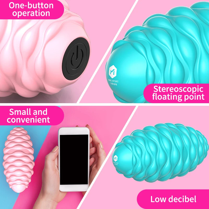 Electric Massage Ball Fitness PVC Massage Ball PVC Soles Hedgehog Sensory Training Grip The Ball Portable Physiotherapy Ball