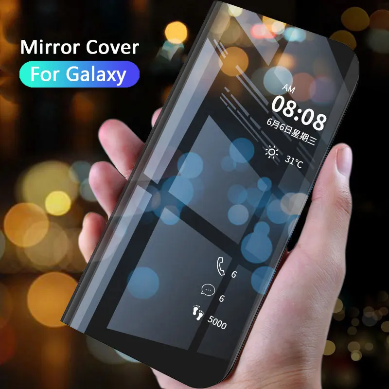 Зеркальный чехол для Samsung Galaxy A51 A71 M40S A750 A730 A720 A530 A520 A320|Бамперы| |