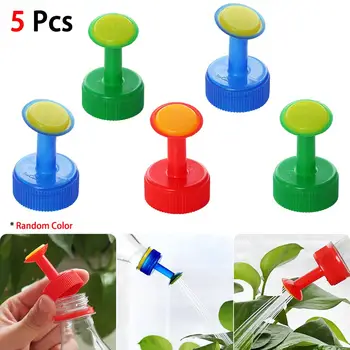 

5pc Mixed Color PVC Plastic Watering Sprinkler Watering Flower Sprinkler Watering Can Head Gardening Potted Vegetable Growing To