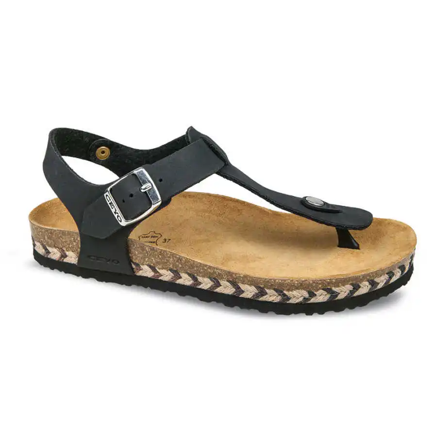 CEYO 9910 Z25 Women Casual White Camel Brown Black Artifical Leather Mushrooms Summer Sandals