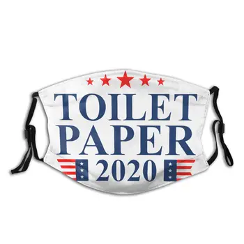 

Toilet Paper 2020 Adult Reusable Mouth Face Mask Anti Bacterial Dust Protection Cover Respirator Muffle Mask with Filters
