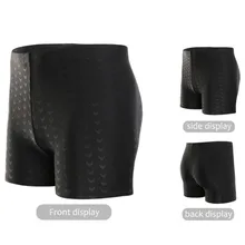 Новые мужские плавки, тонкие дышащие штаны, быстросохнущие плавки, нижнее белье, пляжные шорты, одежда