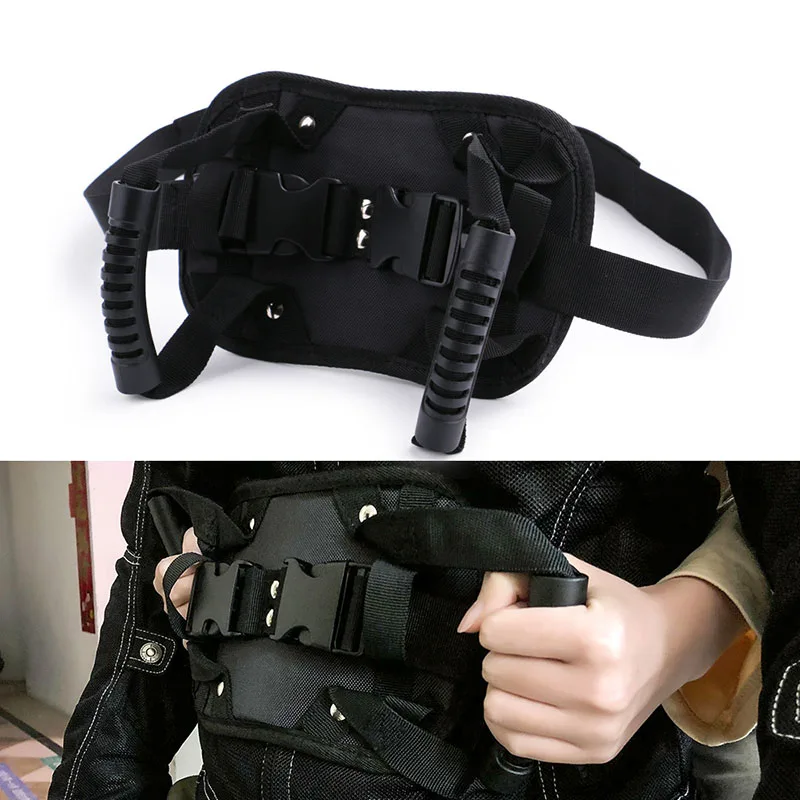 Motorcycle Safety Belt Rear Seat Passenger Grip Grab Handle Non-slip Strap With For Children |