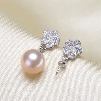 

Pearl Earrings fittings factory diy jewelry making Earrings Base Settings Gold Filling Classic Earrings Findings for Women charm