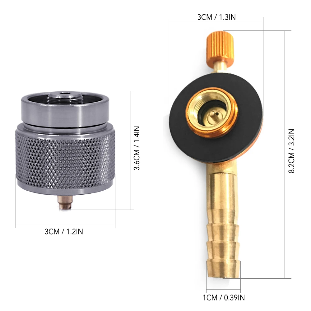 Походная плита адаптер 1LB пропан небольшой бак вход EN417 Lindal клапан выход Кемпинг плита адаптер для пикника путешествия