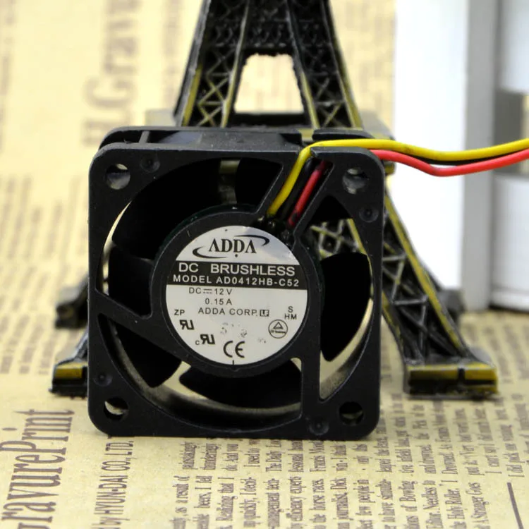 4020 DC12V 0.15A AD0412HB-C52 4 см защиты электродвигателя Вентилятор охлаждения