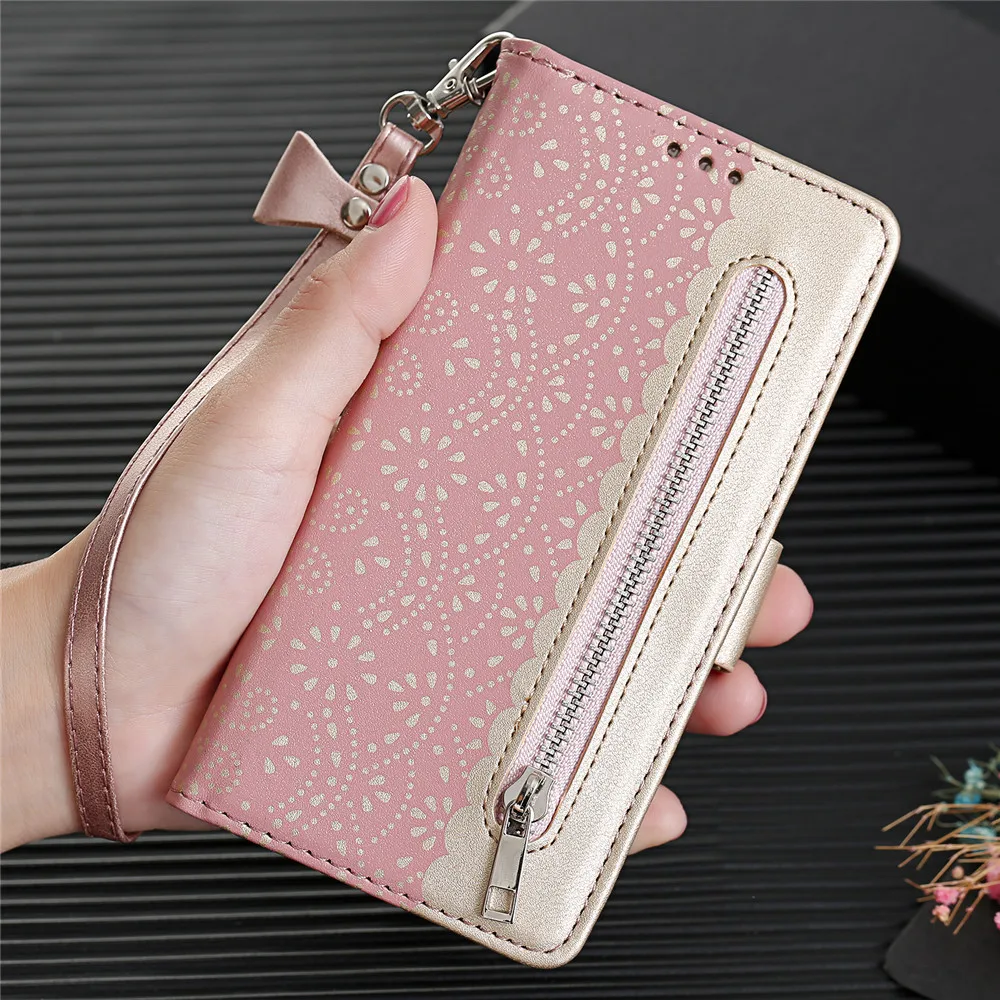 samsung cute phone cover Luxury Leather Case For Samsung Galaxy A5 J3 J5 J7 2017 A6 A7 A8 J4 J6 Plus 2018 Zipper Wallet Flip Card Slots Phone Cover Coque cute samsung phone case