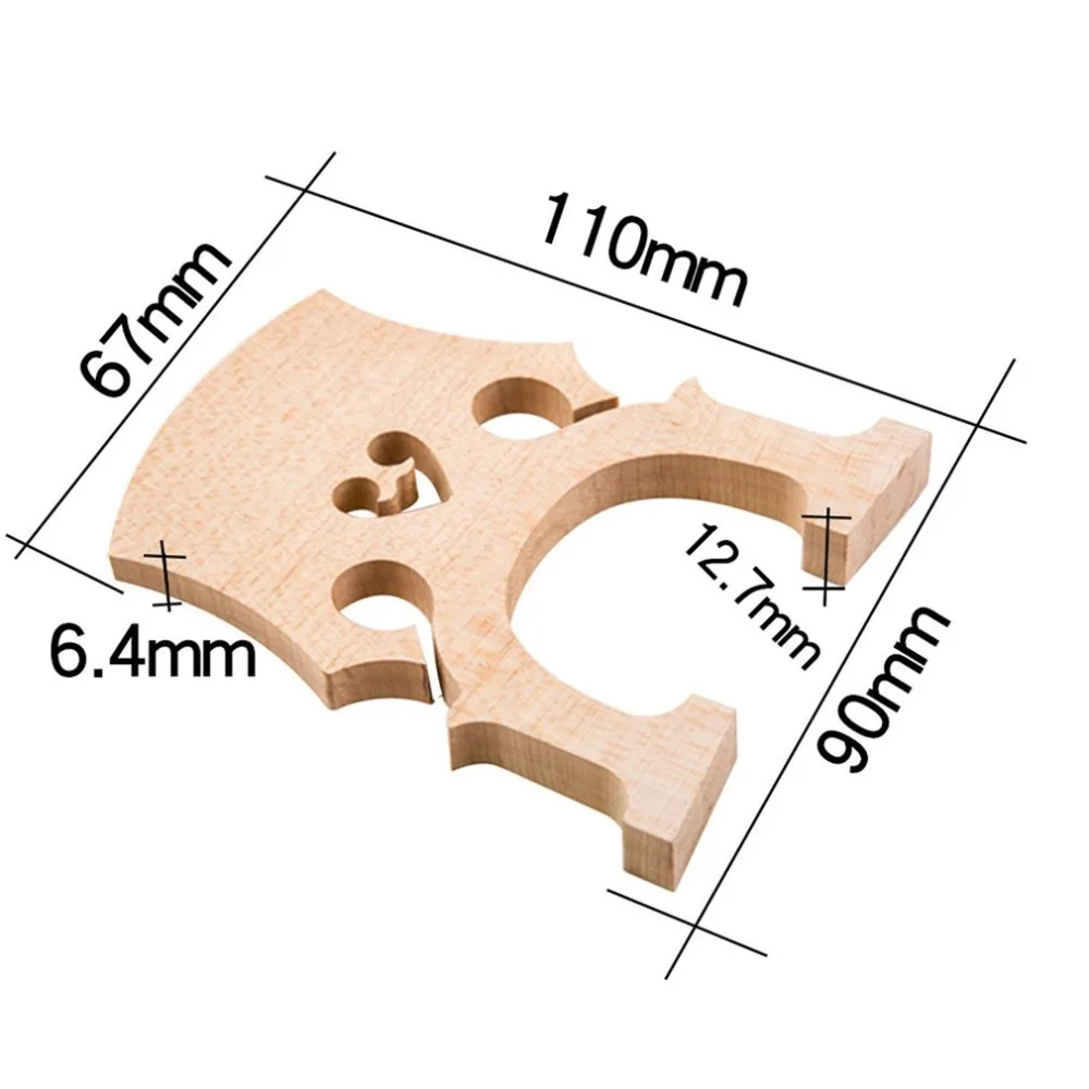 1 шт. изысканный Виолончель мост 4/4 Высокое качество клен профессиональные аксессуары для виолончели Прямая поставка