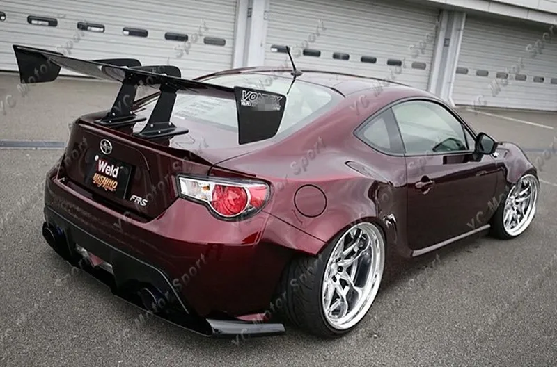 Universal Voltex Type 7 SWAN NECK Rear GT Wing Spoiler FRP  (48)