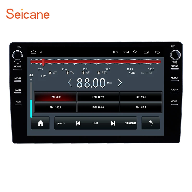 

Android 8.1 2DIN Universal Car Head Unit Radio Audio Stereo GPS Multimedia Player 2.5D Screen support Carplay DVR OBDII TPMS