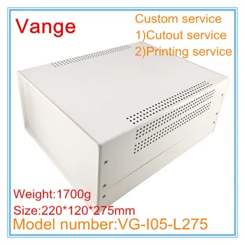 

1pcs/lot sheet metal process project box Iron metal material enclosure 220*120*275mm for lithium battery equipment